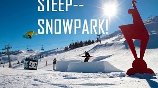 STEEP Beta Skate Park Snow Park Location How To Find A SnowPark [upl. by Corsetti538]