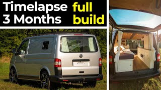 From Zero to Vanlife VW T5 Camper Van Conversion [upl. by Elmo]