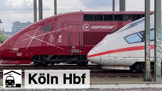 Zwischen zwei Zügen – Bahnhofsrundgang Köln Hbf 2023 feat Schienenbus BR 219 [upl. by Beard]