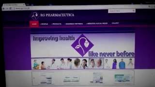 RG Pharmaceutical Web Video [upl. by Bartolemo]