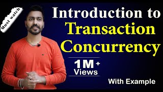 Lec73 Introduction to Transaction Concurrency in HINDI  Database Management System [upl. by Gall809]