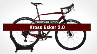 Rower Gravel Kross Esker 20  Prezentacja roweru [upl. by Aitnauq700]