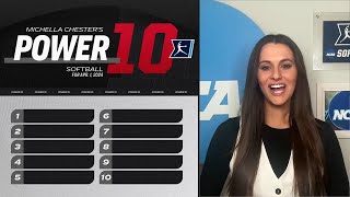 College softball rankings Duke rises to No 2 of Power 10 [upl. by Alford514]