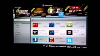 How to Install Apps on Samsung TV [upl. by Auqinom819]