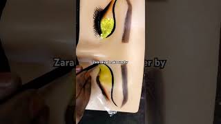 Simple graphic glitter liner tutorial 😍youtube trending eyeliner shorts mekupyt eyemekup [upl. by Quintina434]