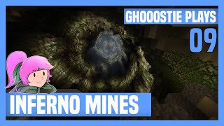 Minecraft Super Hostile  Inferno Mines 9  All The Loots [upl. by Abell]