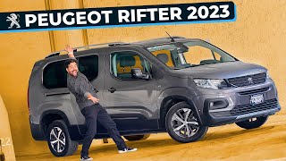 Peugeot Rifter 2023 ¿La mejor camioneta del mercado 😳 [upl. by Rurik]