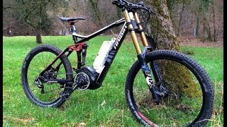 Haibike xDuro PRO 2013 Extrem Umbau DU45 FOX 40 Doppelbrückengabel usw [upl. by Einhoj]