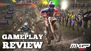 MXGP PRO  EXCLUSIVE GAMEPLAY REVIEW [upl. by Ghassan]