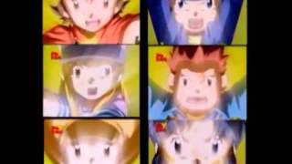 Todas las digievoluciones de digimon 1 2 3 4 5 Y 6 [upl. by Enomahs229]