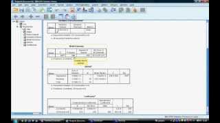 Tutorial 4  Estimating a Regression Equation in SPSS [upl. by Letta]