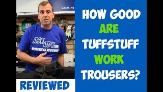 What are the Best Work Trousers Work Pants on the Market  Brand New TuffStuff 700 Trousers Reviewed [upl. by Nehpets530]