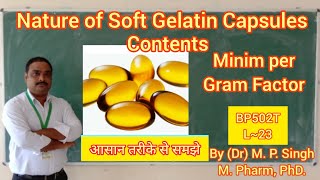 Soft Gelatin Capsules [upl. by Kola262]