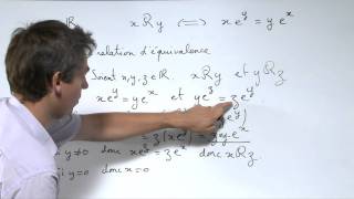 Exercice 2 Relation déquivalence relation dordre 00212 [upl. by Petite]