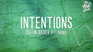 Justin Bieber  Intentions Lyrics ft Quavo [upl. by Kentiga979]