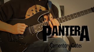 Pantera  Cemetary Gates Guitar Cover [upl. by Nwadal]