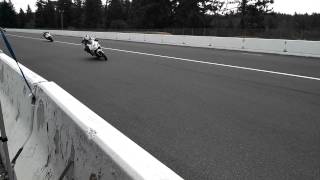 Pacific Raceways Turn 1  600 Superbike race WMRRA [upl. by Gainer218]