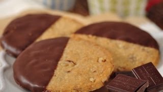 Pecan Shortbread Cookies Recipe Demo  Joyofbakingcom [upl. by Cogan923]