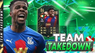 86 Winter Wildcards Wilfried Zaha Team Takedown [upl. by Adahsar]