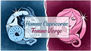 Homme Capricorne ♑ Femme Vierge ♍ Compatibilité Astrologique Amoureuse [upl. by Eilhsa]