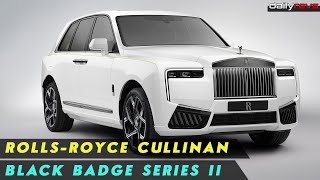 Rolls Royce Cullinan Black Badge Series II  Exterior amp Interior Design Details [upl. by Thelma]