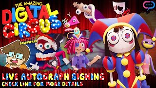 Saberspark Interviews the Voice Cast of The AMAZING Digital Circus [upl. by Schumer]