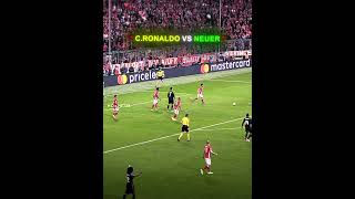 Ronaldo Full Power Shots NeuerBut 🐐💀 [upl. by Enirroc]