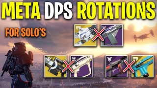 META DPS ROTATIONS FOR SOLO PLAYERS In Season 23  Destiny 2 How To Do More DamageDPS [upl. by Latreece616]