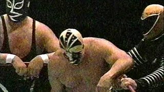 MIL MASCARAS TINIEBLAS Y RAYO DE J VS CANEK DR WAGNER Y EMILIO CH [upl. by Khanna]