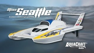 Spotlight AquaCraft Models Miss Seattle U16 Unlimited Hydroplane [upl. by Kyne]