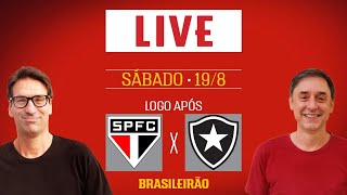 Live pósSão Paulo 0 x 0 Botafogo [upl. by Issak261]