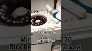 Mindray BS220 Biochemistry Analyzer Testing [upl. by Mcmath305]