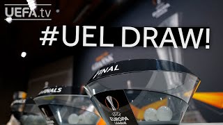 202021 UEFA Europa League quarterfinal and semifinal draws [upl. by Link709]