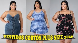 VESTIDOS CORTOS PARA MUJERES GORDITAS [upl. by Keele]