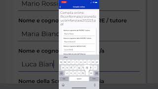 Tutorial Riconferma Iscrizione Scuola dellInfanzia  Modalità APP [upl. by Eran]