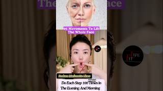 05 Movements To Lift The Whole Face 😱 facelift botox wrinkles antiaging korean shorts [upl. by Nongim]