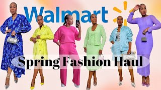 OH SNAP Walmart Spring Fashion Haul 2024  Affordable Fashion  Kerry Spence [upl. by Sukcirdor979]