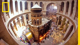 Experience the Tomb of Christ Like Never Before  National Geographic [upl. by Xenos]