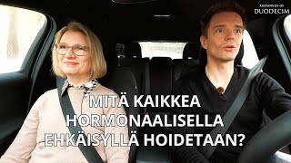 Mitä kaikkea hormonaalisella ehkäisyllä hoidetaan  Duodecimin Kimppakyyti [upl. by Spiros192]