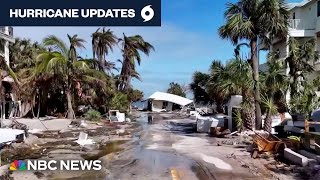 Florida residents begin to recover from the devastating damage left behind from Hurricane Milton [upl. by Ihc548]