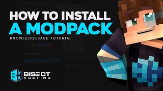 How to install a modpack on your Minecraft server [upl. by Ecnarrat587]