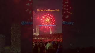 Fireworks at Niagara Falls [upl. by Eintruoc]