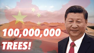 They GREENED CHINAS DESERT And Its WORKING [upl. by Ide]