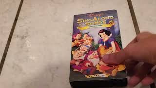 Disneys SingAlong Songs Heigh Ho VHS Review September 2023 Edition [upl. by Starr]