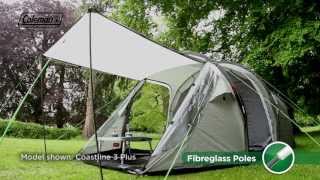 Coleman® Coastline 2 Plus  Touring amp Weekend Camping Tent [upl. by Margette]