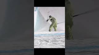 The SECRET of Girlmagnet Wolfie viral shorts snowboarding skiing [upl. by Sharona690]