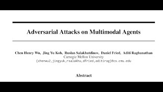 QA Adversarial Attacks on Multimodal Agents [upl. by Hemingway385]