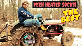 PEEH 5000MAH ELETRIC HEATED SOCKS [upl. by Lodge736]