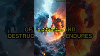 🧊🔥 Epic Battle of Frost vs Fire Giants  Unraveling Norse Legends [upl. by Elrae]