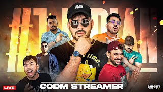 🔴LIVE 1 Indian CodMobile Streamer  chill night backcdi [upl. by Namruht]